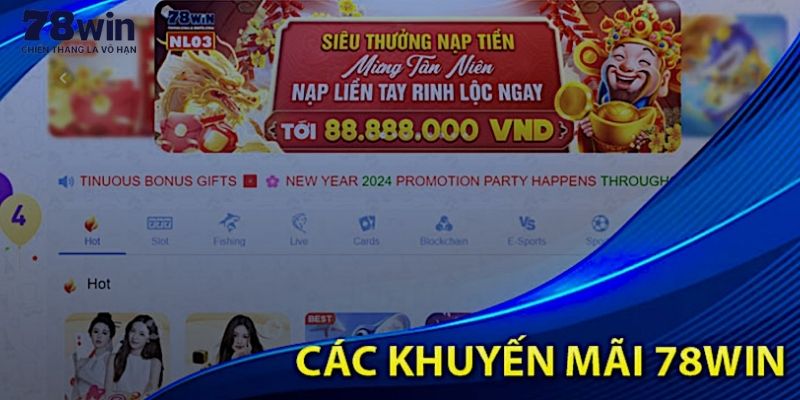 Khuyến mãi đá gà 78WIN hoàn trả cược 